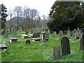 Churchyard at Llantysilio