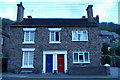 Semi-detached period houses along Wellington Road, Coalbrookdale