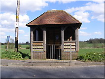TM3864 : Bus Shelter on B1121 Main Road, Carlton by Geographer