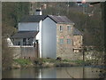 SO1192 : Pump House from south of the river by Henry Spooner