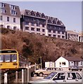 St. Ives Railway Station and Carrack Widden Flats, February 1986