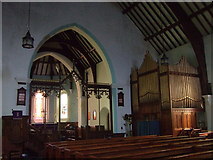 SM9537 : St Mary's church interior by Natasha Ceridwen de Chroustchoff