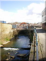 Green Brook as it emerges from Perseverance Mill