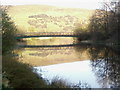 Bridge over Cwmcelyn Pond, Blaina.