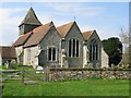 TR1144 : The church of St James the Great, Elmsted by Nick Smith
