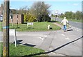 Junction of Rodney Crescent and the road to Ford Station