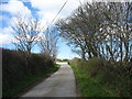 Sharp bend in the road west of Tai Hen