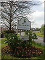 Wells, welcome sign