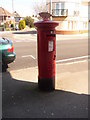 SZ2194 : Walkford: postbox № BH23 47, Ringwood Road by Chris Downer