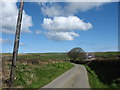 The road from Llanfechell descending towards Tai Hen