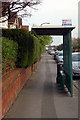 Bus stop shelter, Wilton Road