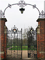 Ornate entrance gate