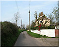 Rural lane in Whitwell Street