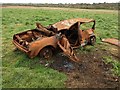 Burnt-out car, Bilton