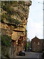 Overhanging cliff, Knaresborough