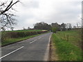 Main road heading to Duns near to Rhodes Nisbet