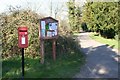 Post box on the corner