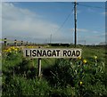 D0336 : Road sign, Lisnagat Road by Rossographer