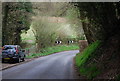 Bend in the road, Dibden Lane