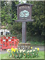 Nowton Village sign