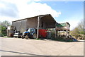 Farm building & tractor, Bore Place