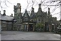 The main entrance of Insole Court,  Llandaff