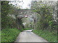 Railway bridge on a disused line