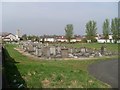 Gravestones in Provanmill Cemetery