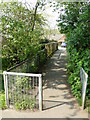 Footbridge Across the River Wandle