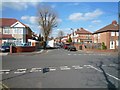 Argyll Avenue at junction with Knowsley Avenue - looking towards the Uxbridge Road