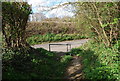 Footpath cut through from the B2027 to Camp Hill, Chiddingstone Causeway