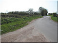 A sharp bend in Station Road