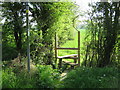 Footpath on Couchman Green Lane