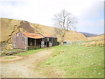 SH9925 : The barns at Hafoty Cedig by Richard Law