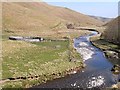 Sheepfold and River Coquet