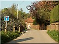 Part of a dead-end road called The Valley