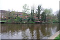 Houses, College Av, across the River Medway, Maidstone