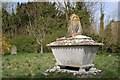 Urn on the tomb