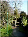 Footpath off Middle Street, Foxton