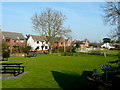 Shoulder Of Mutton pub garden, Foxton