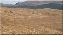 NH3967 : Gathering grounds of the Allt an Longairt by Richard Webb