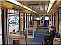 Sheffield Supertram No. 101 interior