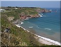 Cliffs on north side of St Mary