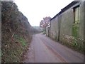 Mid Devon : Country Road & Farm Building