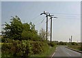 Power lines crossing St. John