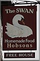 The Swan pub sign