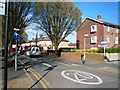 Livingstone Road at junction with the Uxbridge Road, Southall