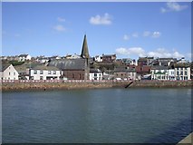 NY0336 : View across the harbour, Maryport by John Lord