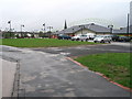 Area used as car park near taxi rank