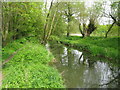 The mill race for the disused Buxford Mill